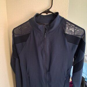 Victorias secret sporty zip top with mesh tank